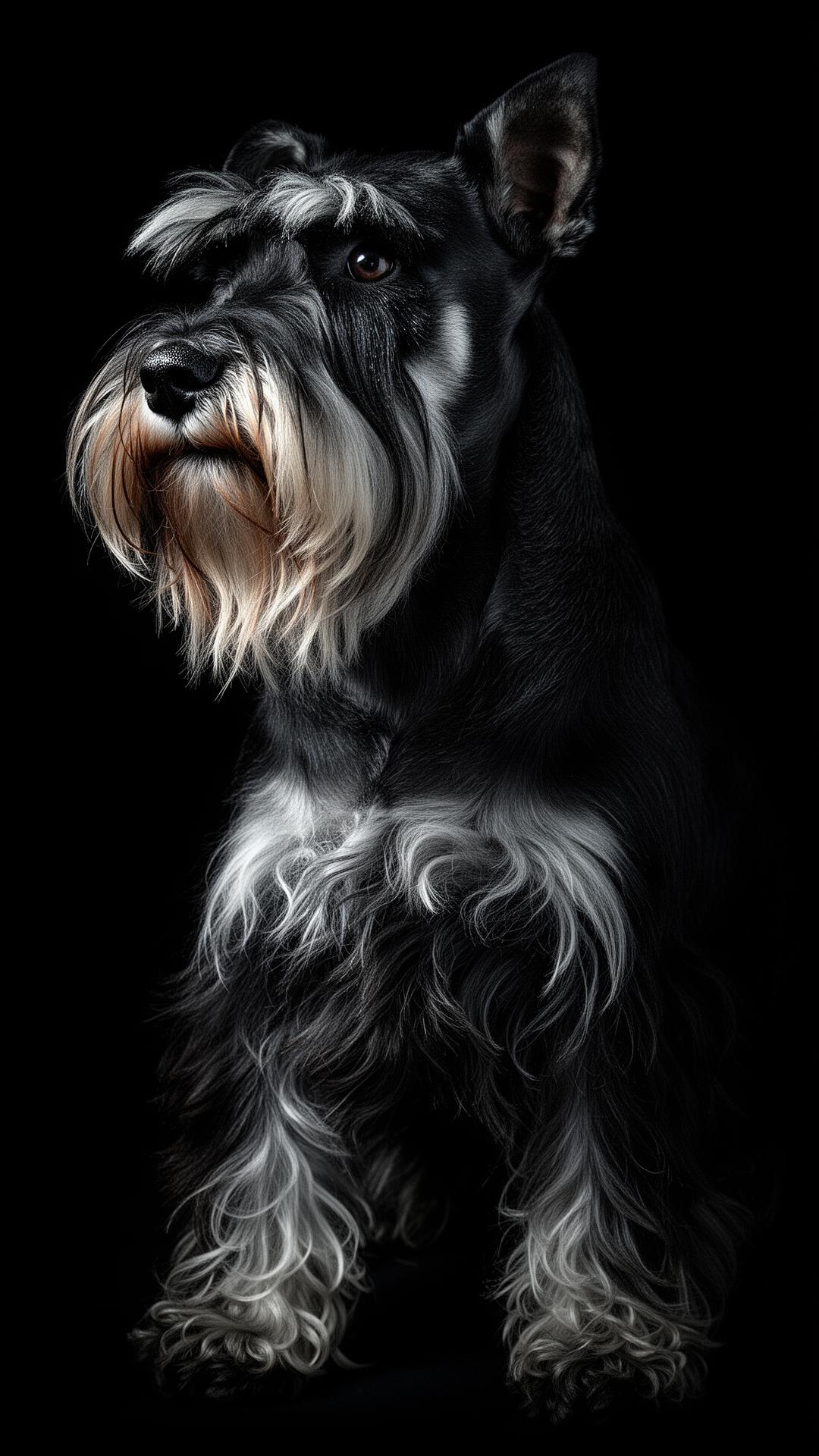 Schnauzer Miniatura do Canil Barba Nobre